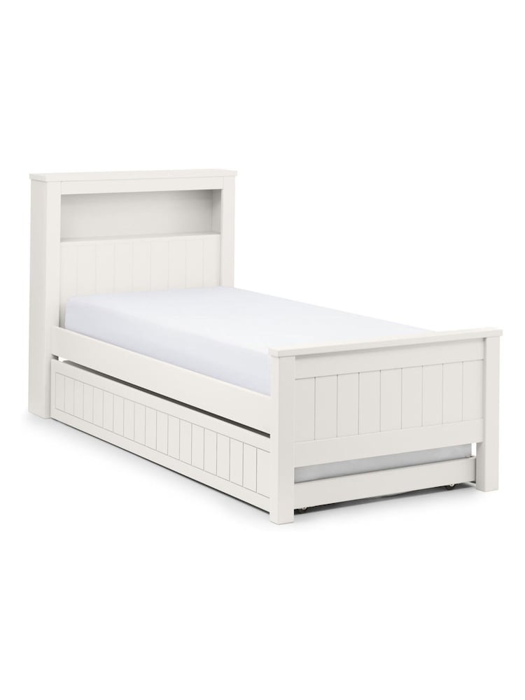 Julian Bowen Surf White Set of Maine Bookcase Bed & Underbed - Image 2 of 6
