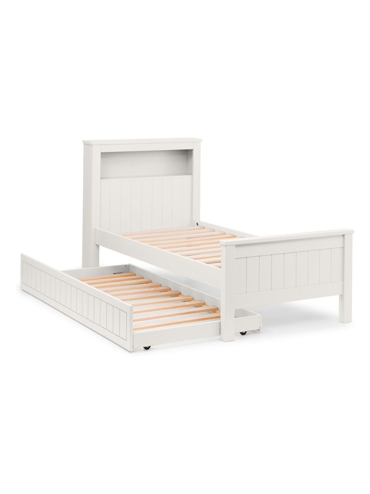 Julian Bowen Surf White Set of Maine Bookcase Bed & Underbed - Image 6 of 6