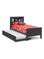 Julian Bowen Anthracite Set of Maine Bookcase Bed & Underbed - Image 2 of 5