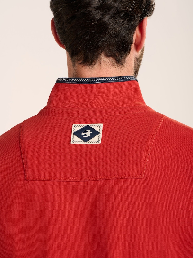 Brakeburn Brown Talbot Quarter Zip Sweatshirt - Image 2 of 6