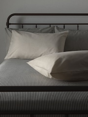 The Set Set of 2 Natural/Stripe Pillowcase and Fitted Sheet - Image 4 of 6