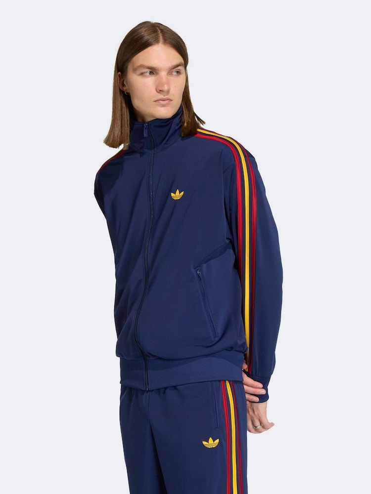 adidas Originals Blue Firebird Track Top - Image 1 of 6