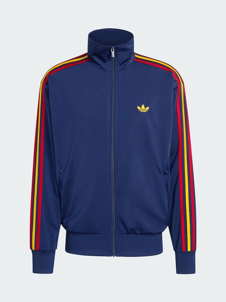 adidas Originals Blue Firebird Track Top - Image 6 of 6