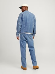 JACK & JONES Blue Loose Fit Eddie Jeans - Image 2 of 5