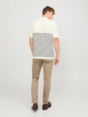 JACK & JONES Brown Relaxed Fit Chino Trousers - Image 4 of 5
