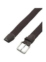 JACK & JONES Brown Woven Belt - Image 3 of 3