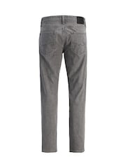 JACK & JONES Grey Relaxed Fit Chris Jeans - Image 7 of 7