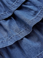 Boden Blue Ruffle Tiered Skirt - Image 3 of 3