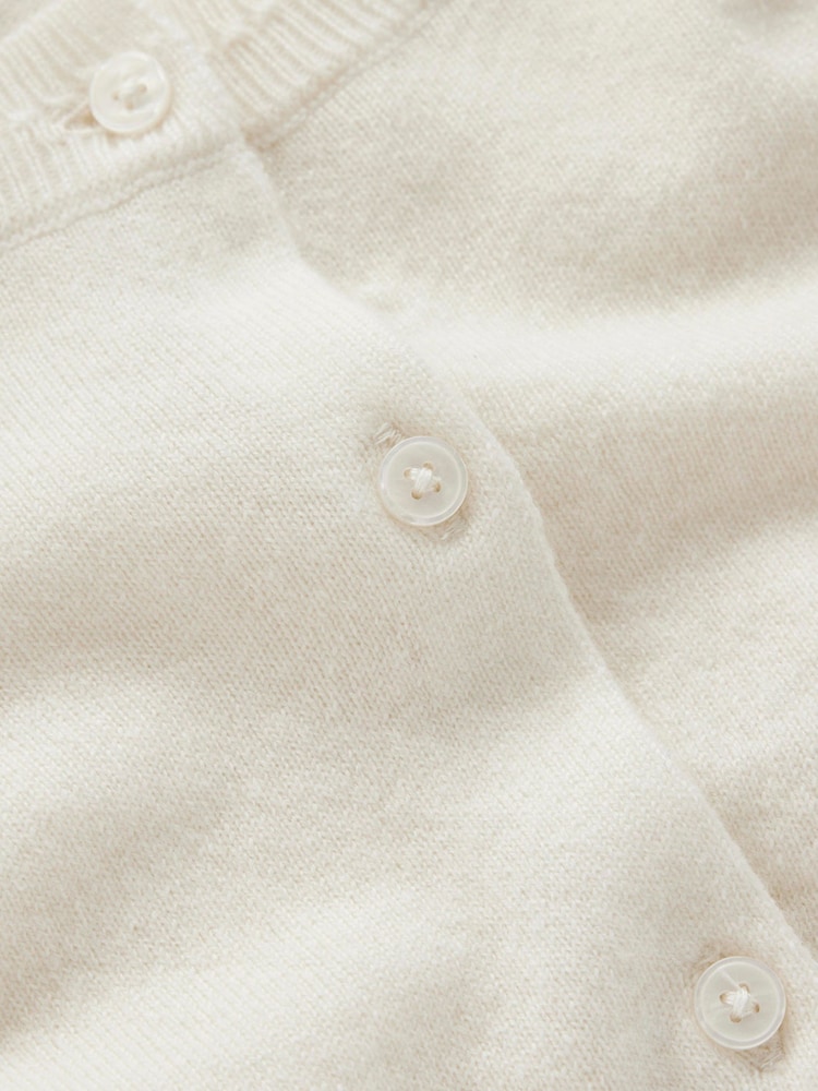 Boden Cream Eva Cashmere Cropped Cardigan - Image 6 of 6 Boden Cream Eva Cashmere Cropped Cardigan - Image 6 of 6