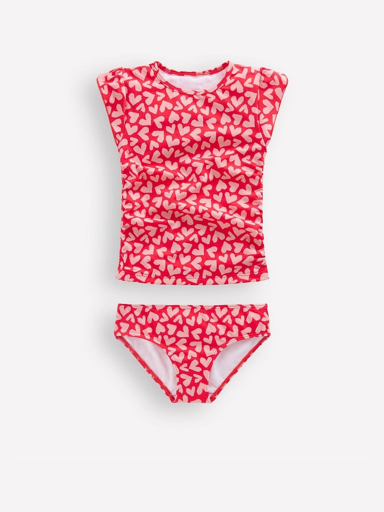 Boden Red Ruched Tankini Set - Image 1 of 3