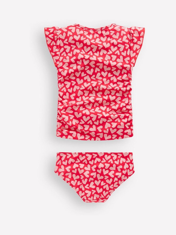 Boden Red Ruched Tankini Set - Image 2 of 3