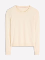 Boden סוודר כותנה עם צווארון עגול, דגם Emilia - תמונה 5 מתוך 6