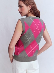 Boden Pink Lucy Cotton Tank - Image 3 of 6