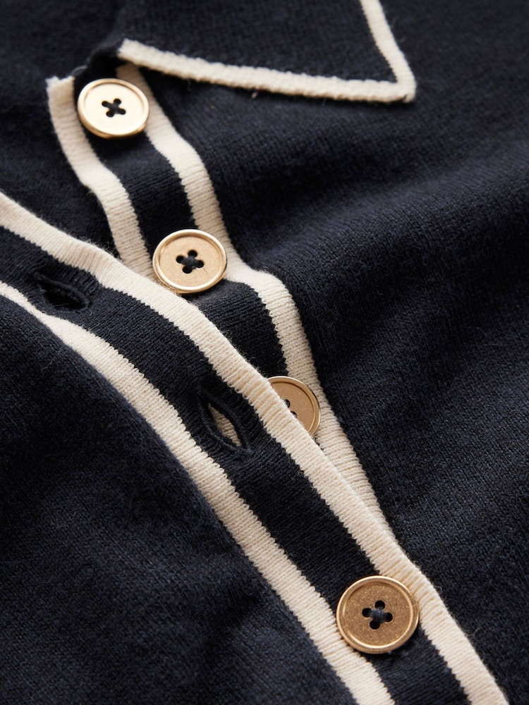 Boden Blue Liz Henley Jumper - Image 6 of 6 Boden Blue Liz Henley Jumper - Image 6 of 6