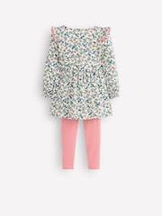 Boden Cream Ribbed Tunic Set - Image 2 of 3