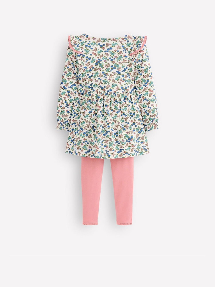 Boden Cream Ribbed Tunic Set - Image 2 of 3