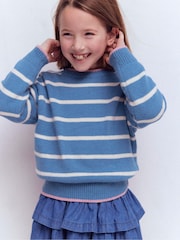 Boden Blue Drop Shoulder Jumper - Image 2 of 5