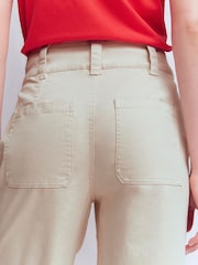 Boden Cream Straight Leg Chino Trousers - Image 2 of 6