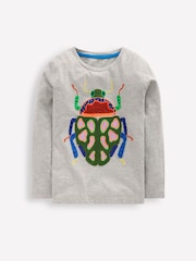 تيشرت بأبليك بكم طويل من Boden - صورة 1 من 3