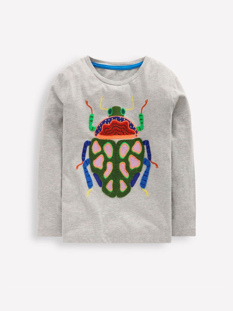 تيشرت بأبليك بكم طويل من Boden - صورة 1 من 3