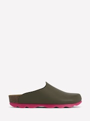Boden Green Lyla Colour Block Clogs - Image 2 of 5