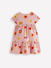 Boden Pink Ariel Twirly Jersey Dress - Image 2 of 3