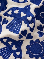 Boden Cream Drop Waist Sweatshirt Dress - Image 3 of 3