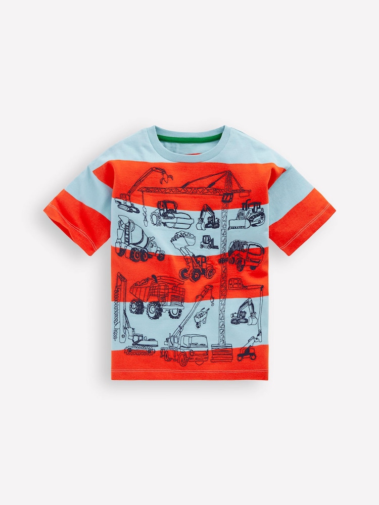 Boden Relaxed Embroidered T-Shirt - صورة 1 من 3