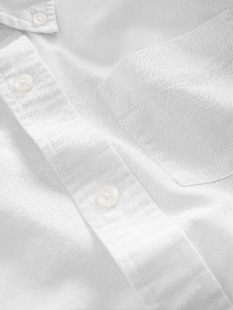 Boden White Oxford Shirt - Image 3 of 3
