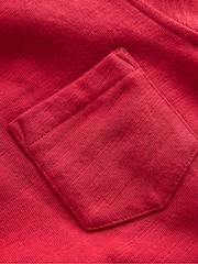 Boden Red Cosy Mid-weight T-Shirt - Image 6 of 6