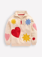 Boden Red Half-zip Sweatshirt - Image 1 of 3