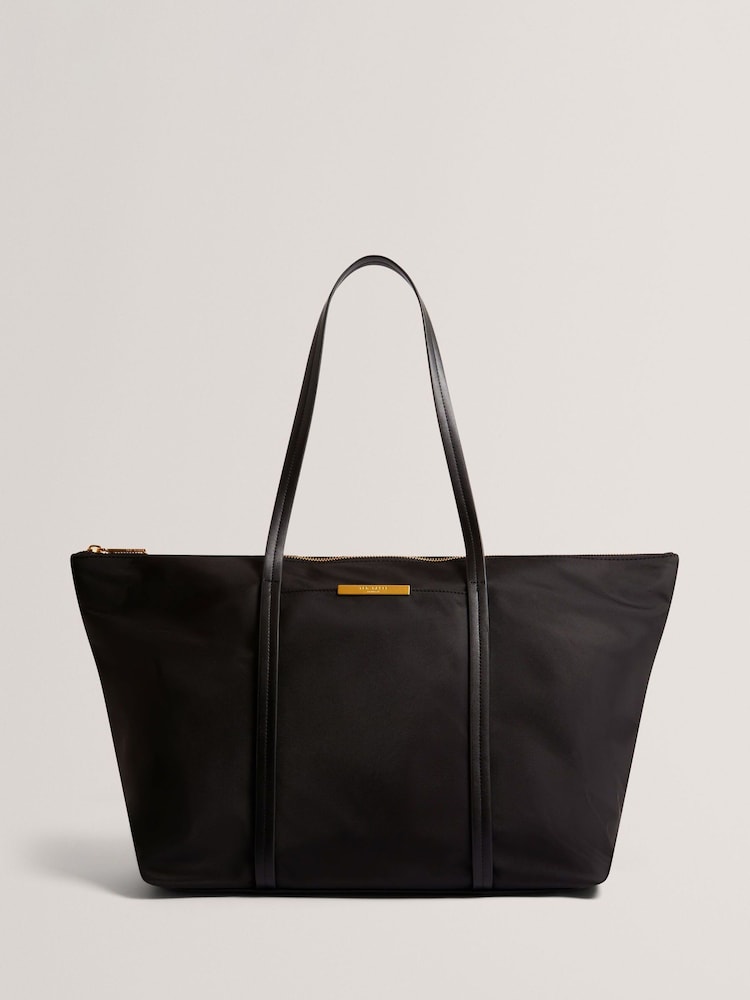 Ted Baker Black Nycole Nylon Large Tote Bag - Image 2 of 5
