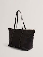 Ted Baker Black Nycole Nylon Large Tote Bag - Image 3 of 5