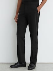 黑色 - Reiss Graduate Tailored-Fit Suit Trousers - 圖片 3/6