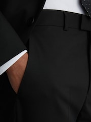 黑色 - Reiss Graduate Tailored-Fit Suit Trousers - 圖片 4/6