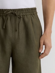 Reiss Thyme Green Barges Shorts - Image 3 of 5