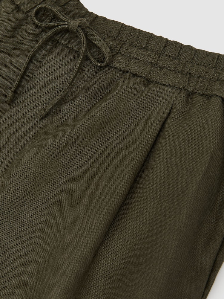 Reiss Thyme Green Barges Shorts - Image 5 of 5