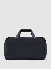 Reiss Blue Gaston Technical Twin-Pocket Duffle Bag - Image 6 of 7