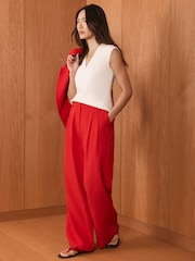 رداء علوي محبوك بدون أكمام من مزيج صوف من Mint Velvet - صورة 5 من 8