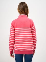 粉色 - Crew Clothing Company半拉鏈運動衫 - 圖片 2/5