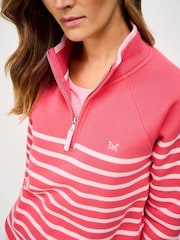 粉色 - Crew Clothing Company半拉鏈運動衫 - 圖片 4/5