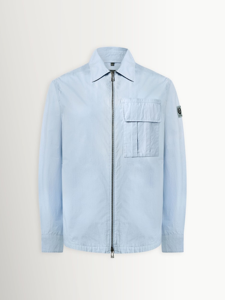 Belstaff Blue Cargo Overshirt - Image 7 of 7