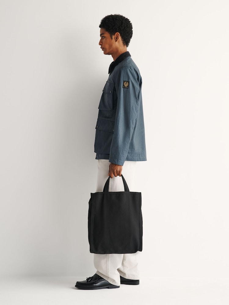 Belstaff Blue Incline Wax Jacket - Image 2 of 6