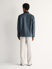 Belstaff Blue Incline Wax Jacket - Image 4 of 6