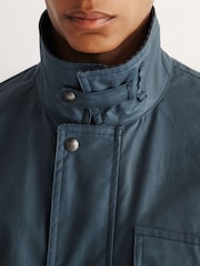 Belstaff Blue Incline Wax Jacket - Image 6 of 6