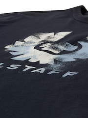 Belstaff Blue Blur Graphic Print T-Shirt - Image 7 of 7