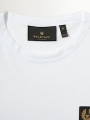 Belstaff White Long Sleeved Logo T-Shirt - Image 2 of 3
