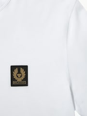 Belstaff White Long Sleeved Logo T-Shirt - Image 3 of 3
