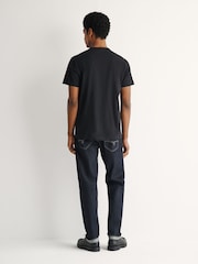 Belstaff Black Blur Graphic Print T-Shirt - Image 4 of 7