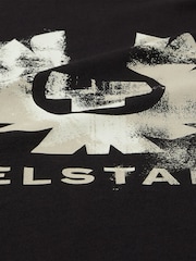 Belstaff Black Blur Graphic Print T-Shirt - Image 7 of 7